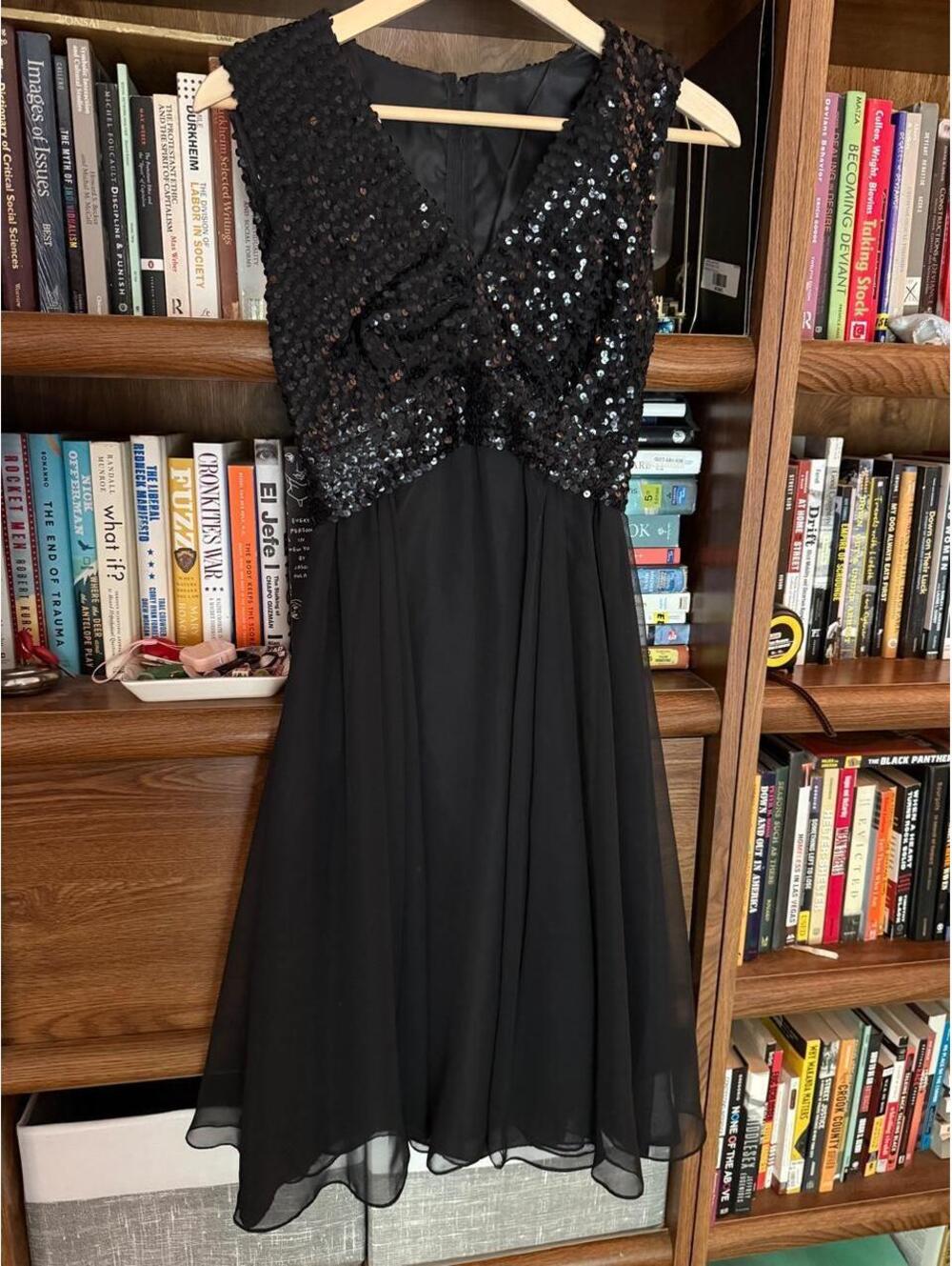 Miss Elliette Women's Black Dress